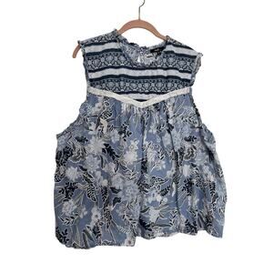 ANGELS WOMENS SLEEVELESS COTTON BLOUSE SIZE 3X EUC